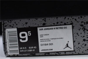 Air Jordan 4 Black Laser